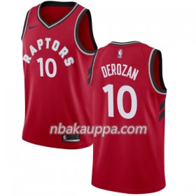 Toronto Raptors DeMar DeRozan 10 Nike 2017-18 Punainen Pelipaidat Swingman - Miesten